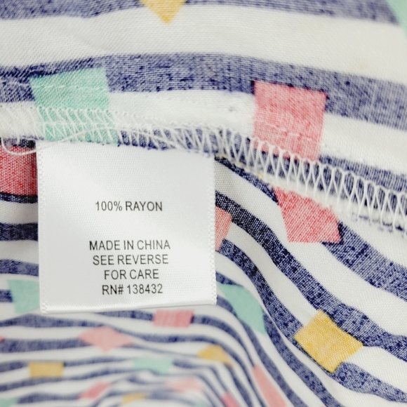 ModCloth striped razorback tank size 4X - Picture 10 of 11